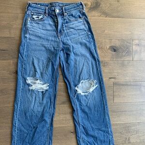 American eagle wide leg jeans